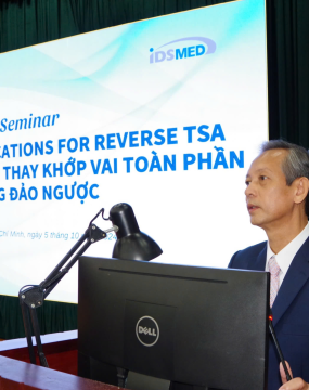 Thay khớp vai toàn phần dạng đảo ngược